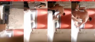 【我的槍好長】泡良大神新作，極品人妻揹著老公，穿著黑絲華倫天奴來挨操，擼管必射